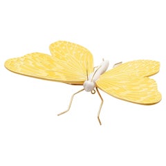 Accesorios de cerámica hechos a mano Fauna Nueva Colección Asiática Amarillo