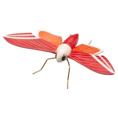 Handmade Ceramic Accessories Fauna New Collection Elephant Orange