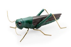 Handmade Ceramic Accessories Grasshopper Blue