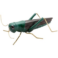 Handmade Ceramic Accessories Grasshopper Green