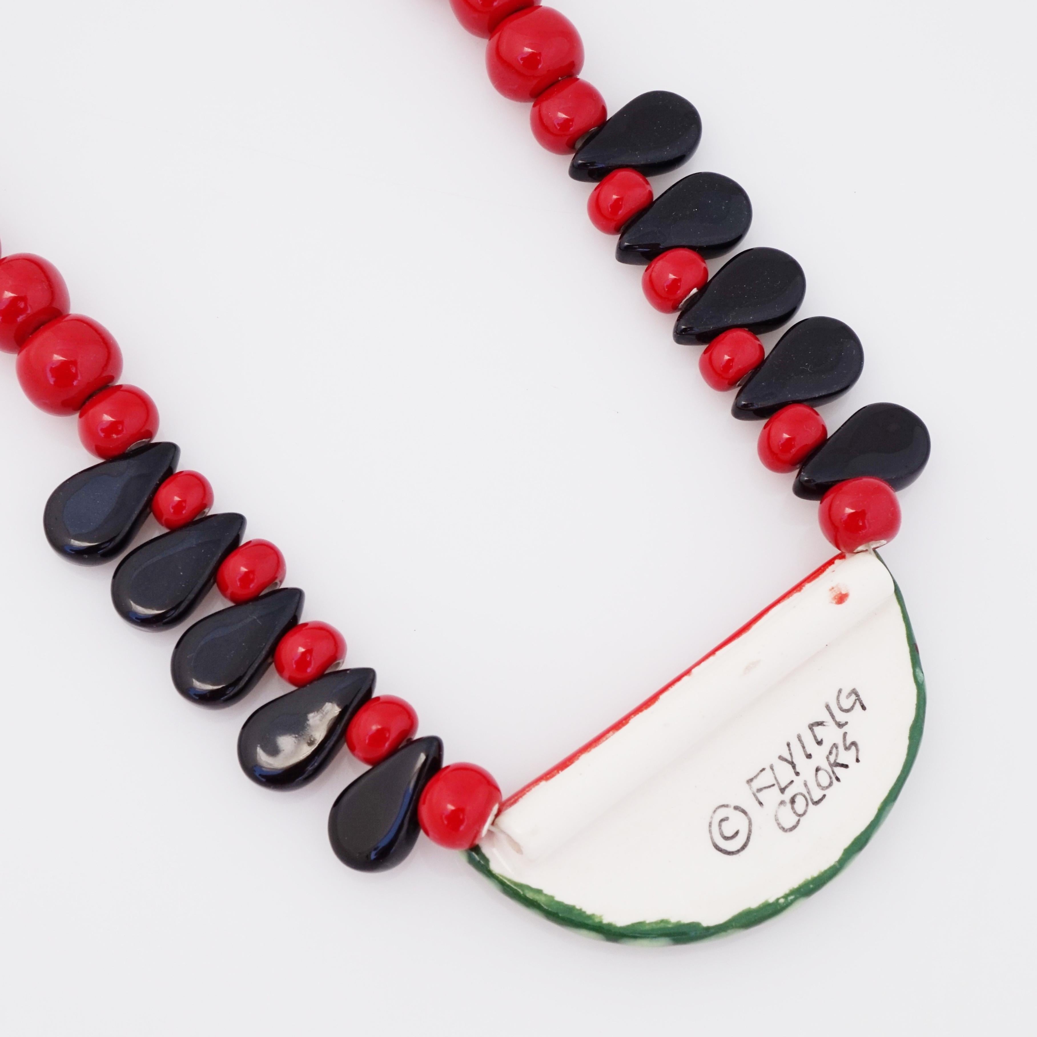 80s bead necklace