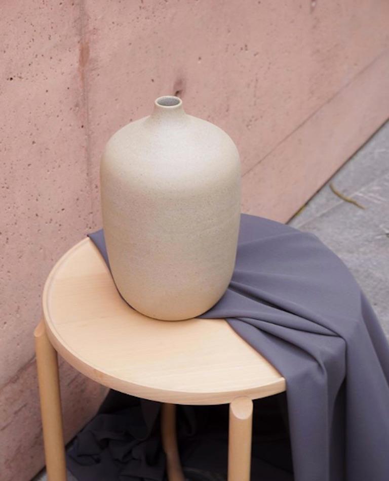 These gorgeous vases are handmade by a small collective of artisans in Jalisco, Mexico. Designed by Ana Paula Isaac, she takes inspiration from raw and natural materials using warm earth tones.

This large vase is 12.5
