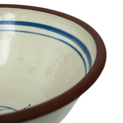 Handmade Ceramic Bowl and Hand Painted by Staffan Sunnegårdh, 1970s