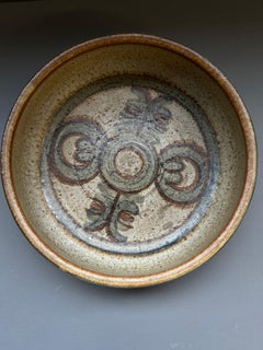 Handmade ceramic bowl by Søholm Denmark 1960’s