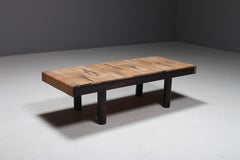 Handmade Ceramic Coffee Table by Roger Capron for Vallauris, France, 1970s