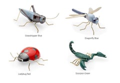 Handmade Ceramic Home Accessory Sculpture Scorpion Green, in Stock