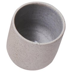 Handmade Ceramic Stoneware Cup in Grey, in Stock