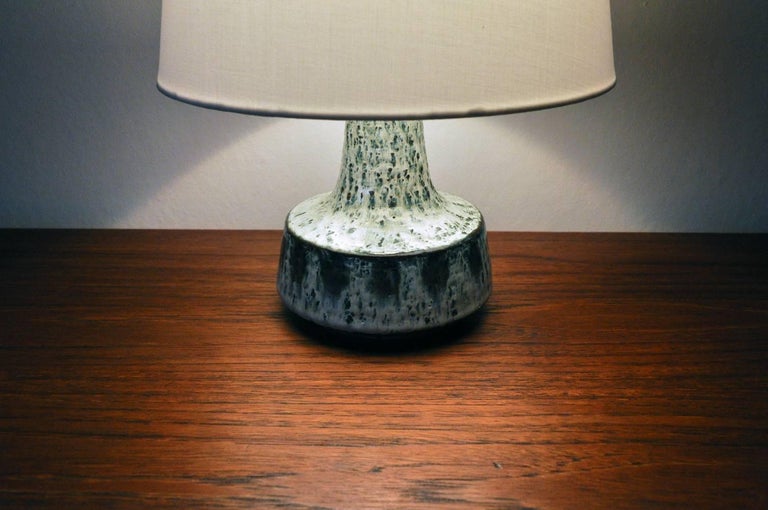 Handmade Ceramic Table Lamp by Søholm, Denmark at 1stDibs