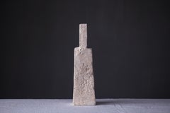 Handmade Ceramic Vase with Foam Stone Texture, Contemporary Minimalist Design