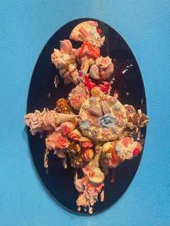 Handmade Ceramic Wall Sculpture by Anna Barlow British Contemporary Unique