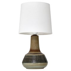 Handmade Ceramics Table Lamp from Søholm Stoneware, Denmark, 1960s