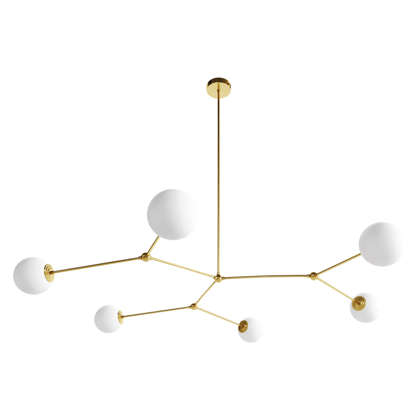 Handmade Chione Chandelier by Gobo Lights For Sale