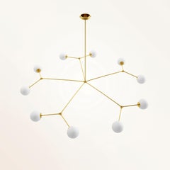 Handmade Chione II Chandelier by Gobo Lights