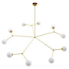 Handmade Chione II Chandelier by Gobo Lights