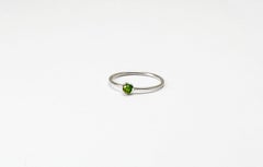 Handmade Chrome Diopside Ring