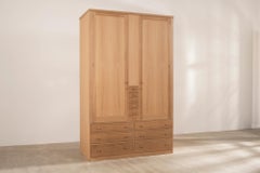 Handmade Clothes Cabinet in Oak Designed by Sir Terence Conran