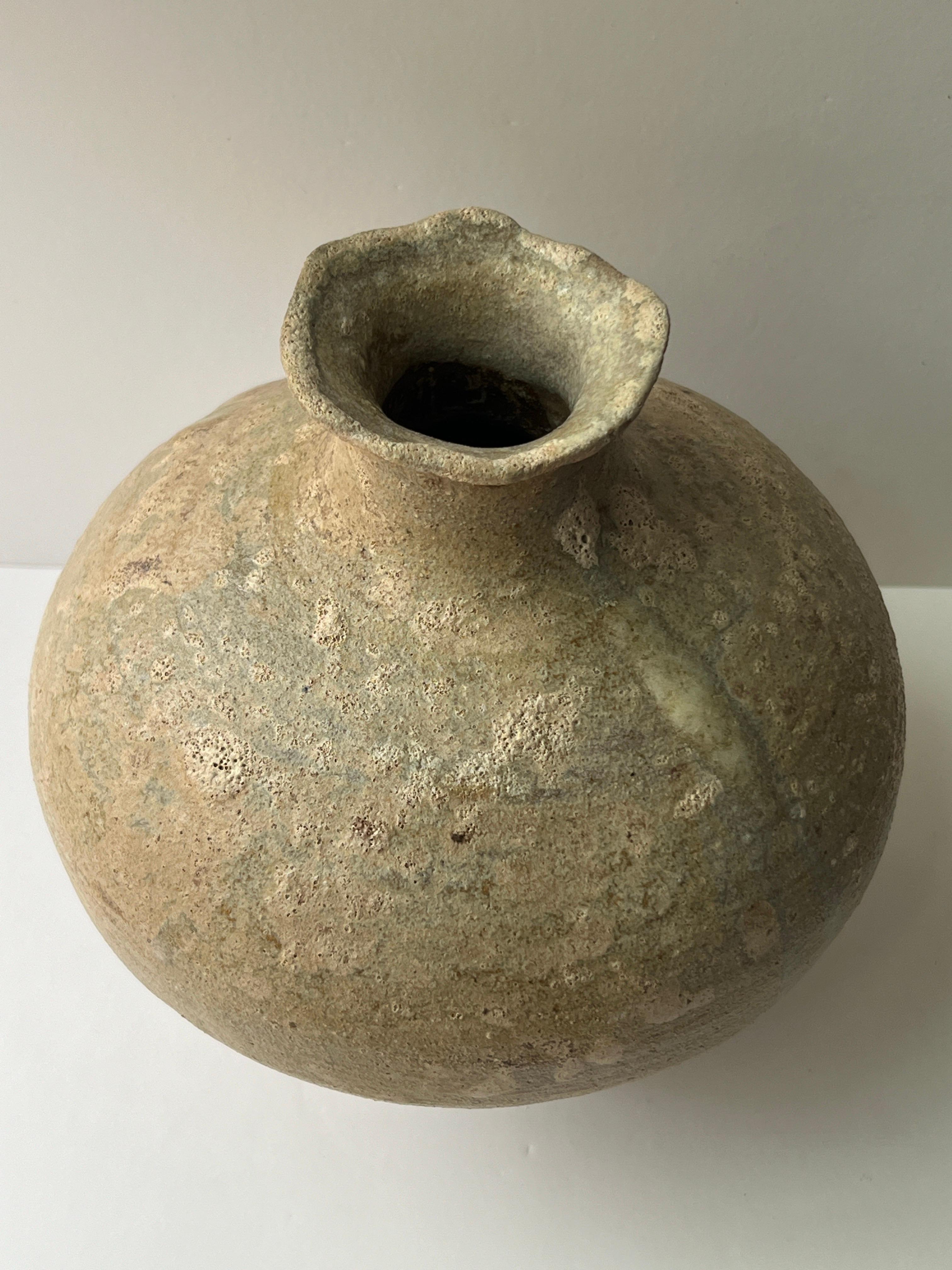 Handmade Coil built Ember Vase In New Condition For Sale In Brooklyn, NY