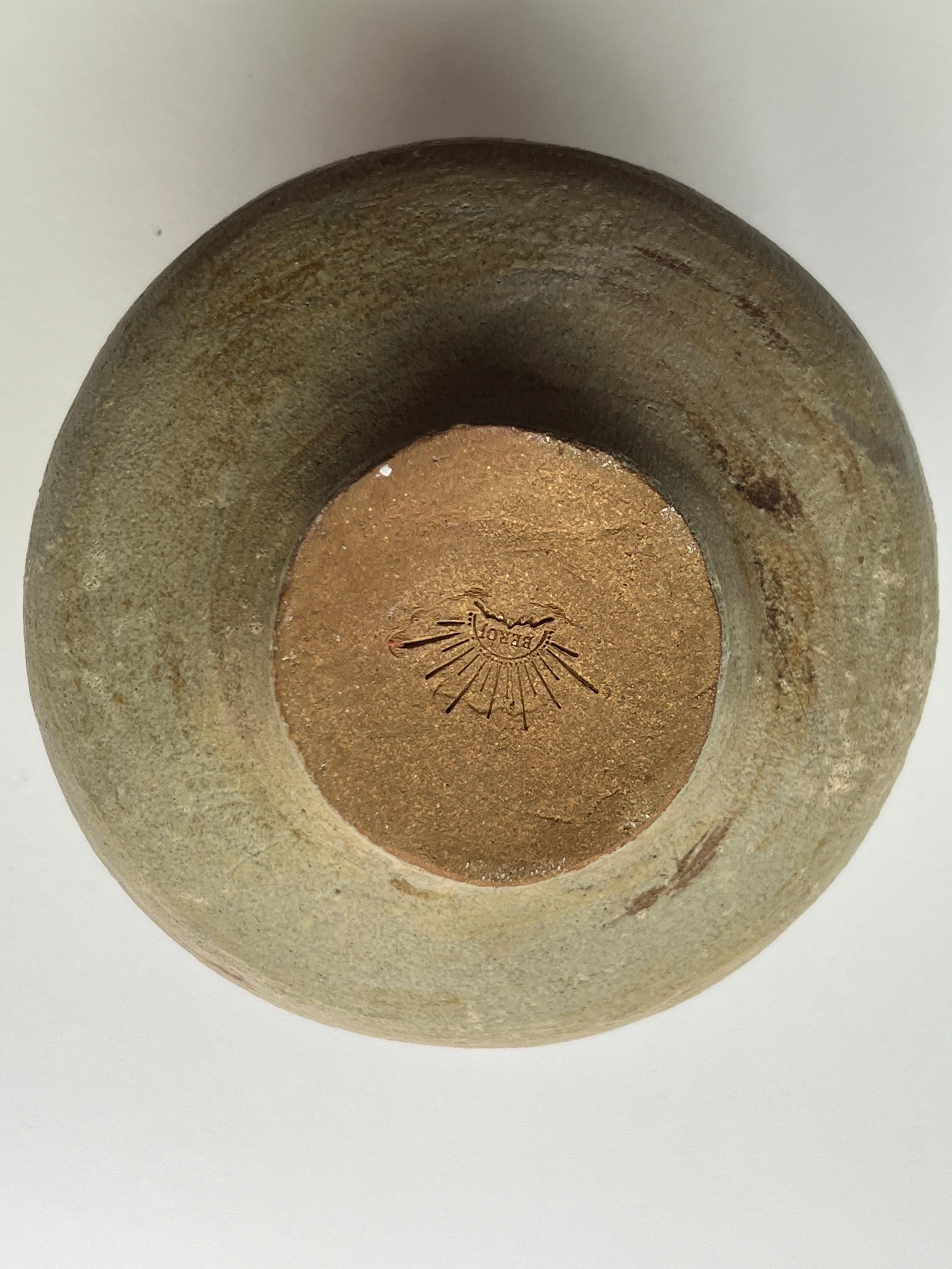 Contemporary Handmade Coil built Ember Vase For Sale