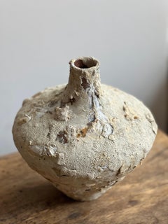 Handmade Coil Built Terra Cotta Rustic Vase