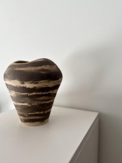 Handmade Coiled Ceramic Vase I by Maku Ceramic