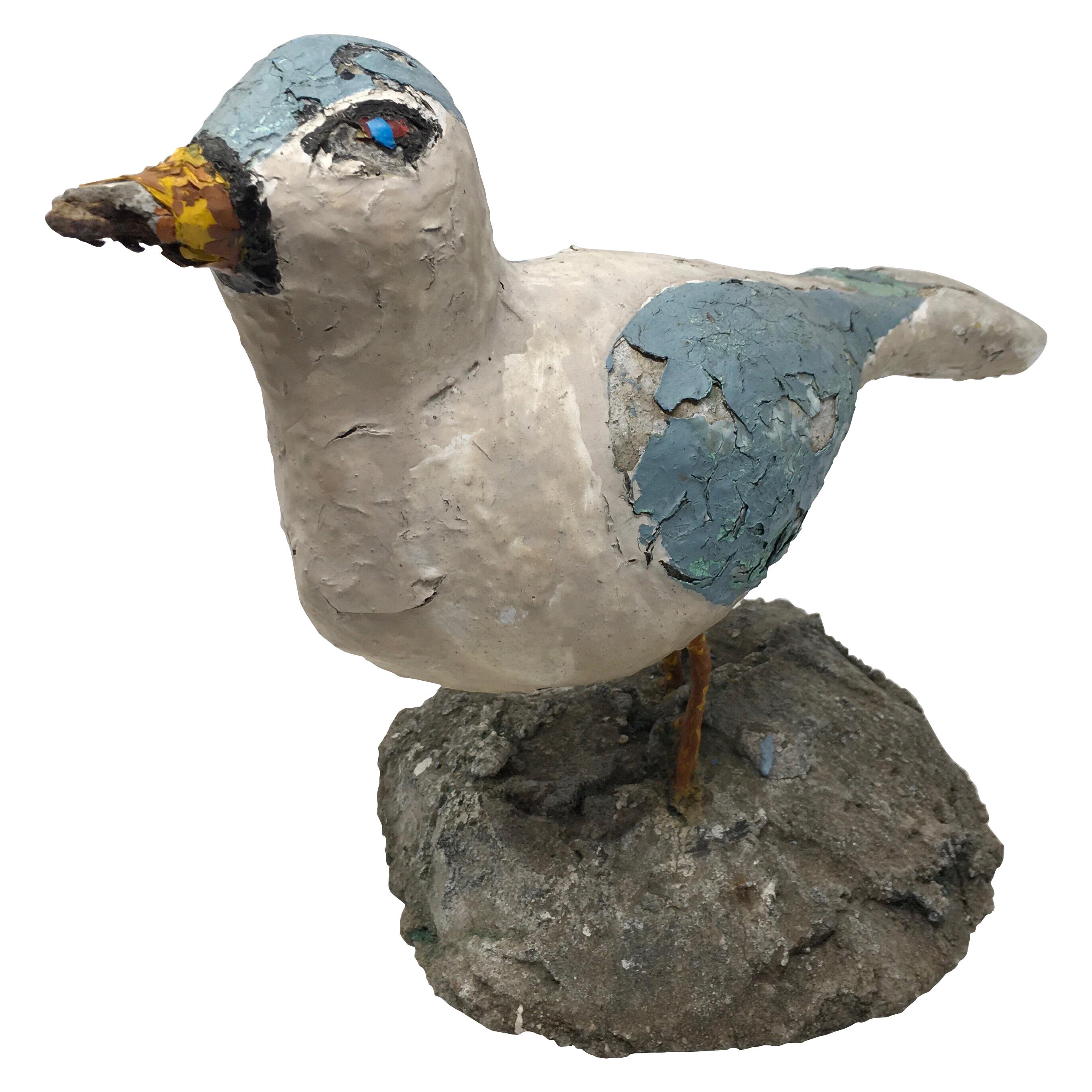 Handmade Concrete Bird