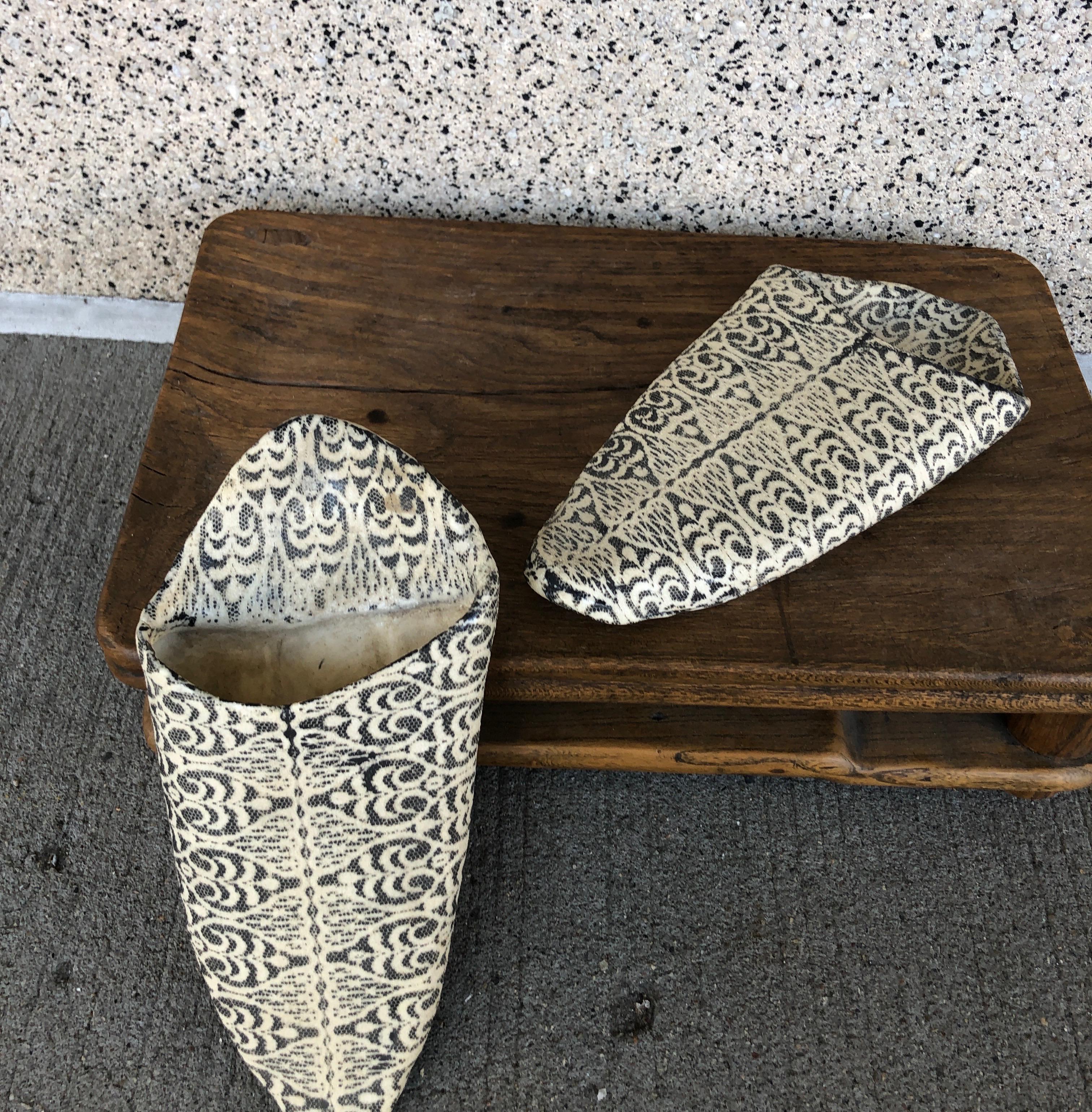 Handmade Contemporary Ceramic Slippers 6
