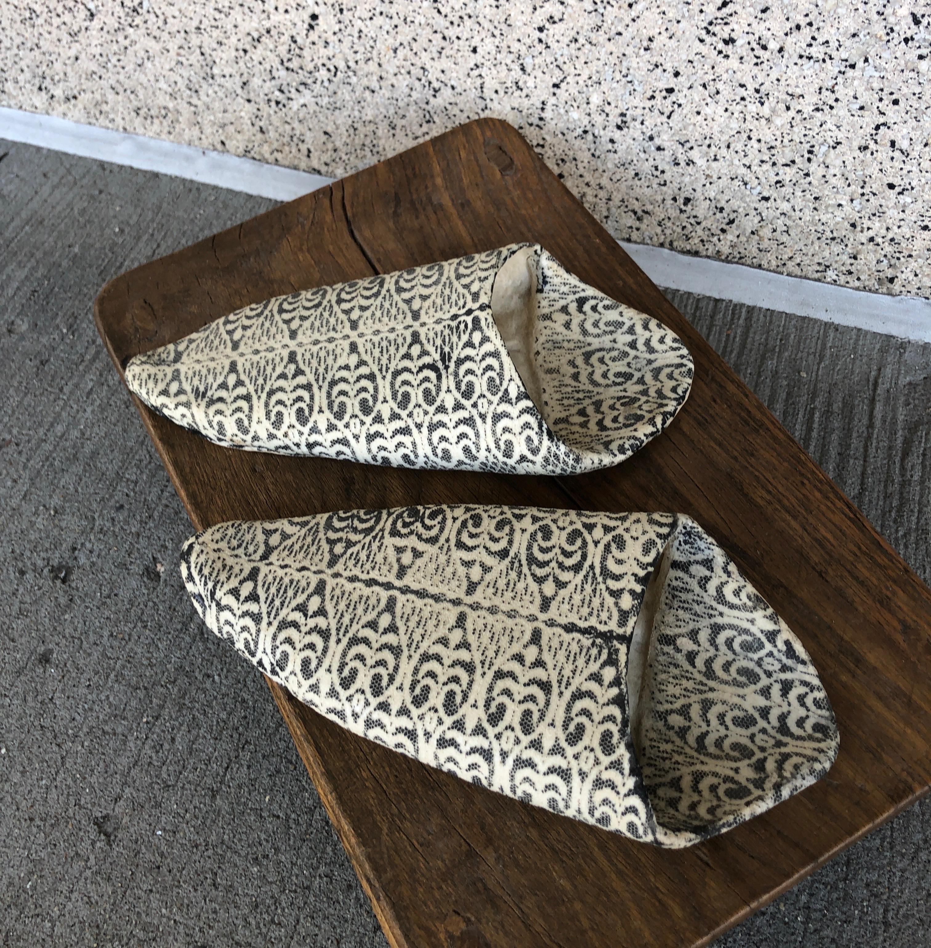 Handmade Contemporary Ceramic Slippers 9