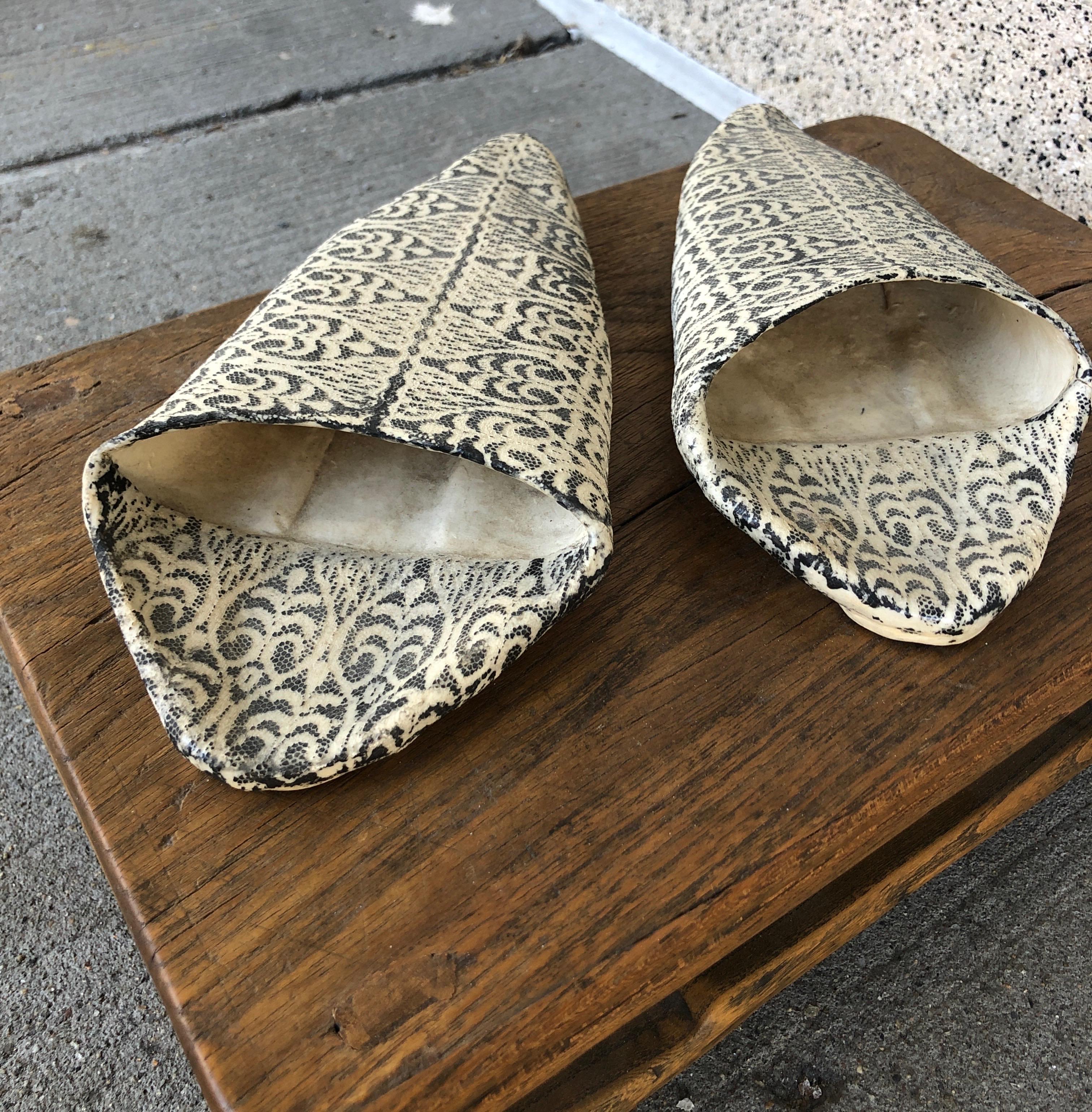 Handmade Contemporary Ceramic Slippers 2