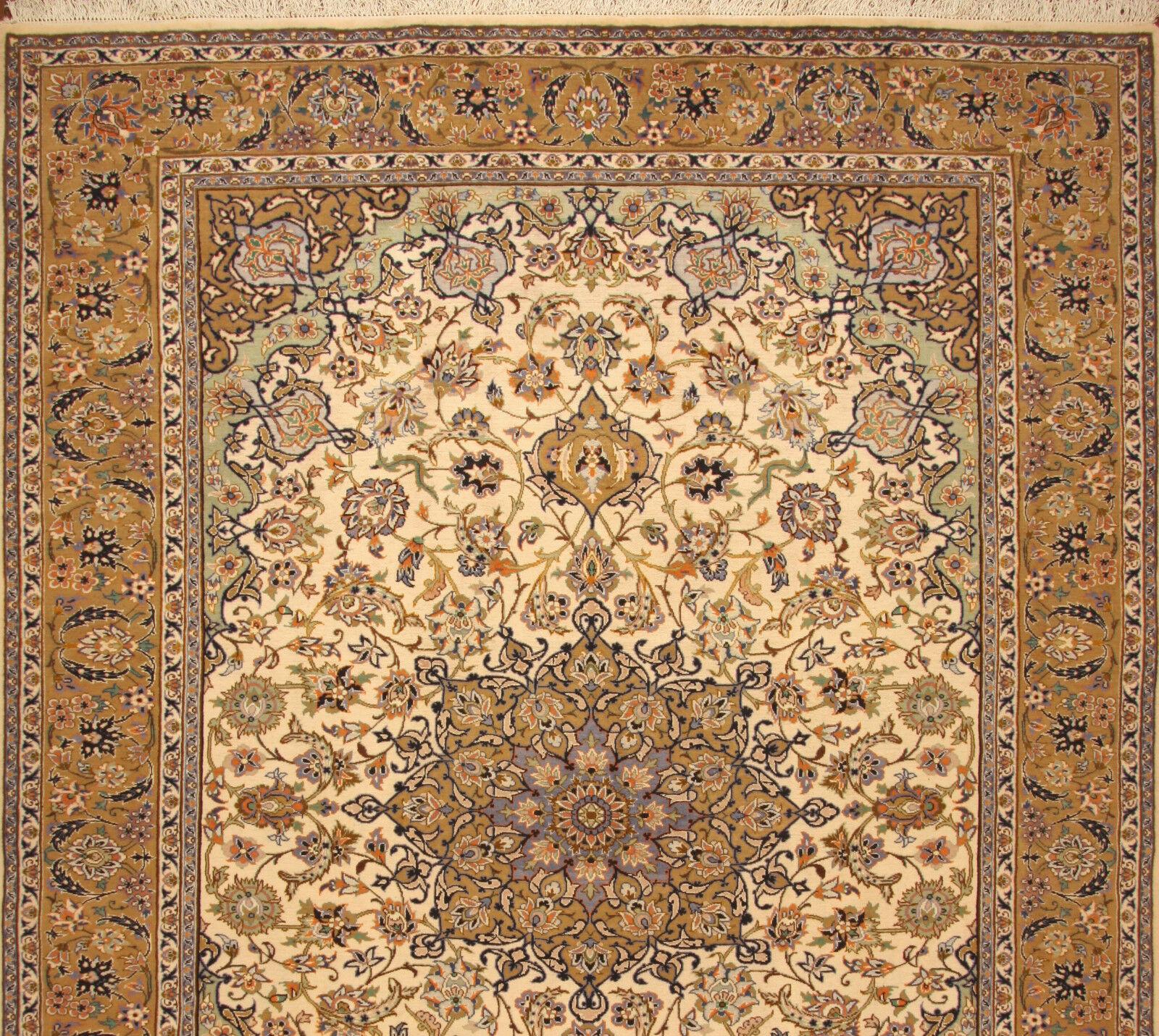 Handmade Contemporary Isfahan Rug 9.6' x 12.7' (295cm x 390cm), 2000s - 1T02 In Good Condition For Sale In Bordeaux, FR