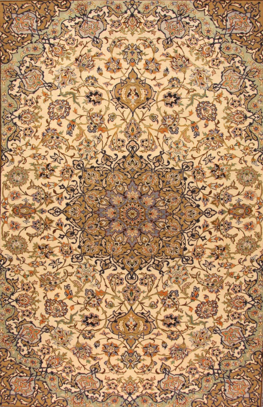 Handmade Contemporary Isfahan Rug 9.6' x 12.7' (295cm x 390cm), 2000s - 1T02 For Sale 1