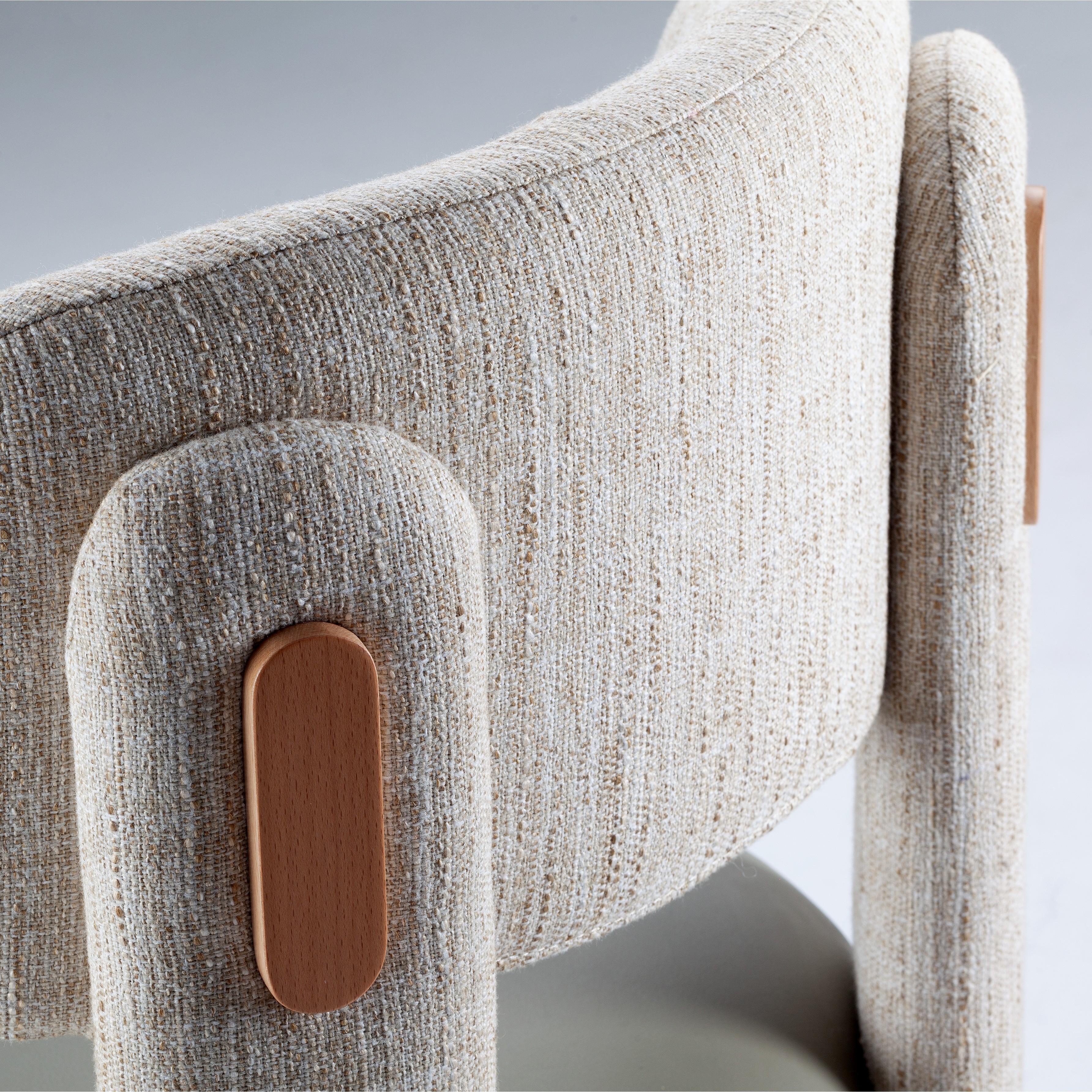 Post-Modern Handmade Contemporary Mambo Unlimited Ideas Choux Khaki seat Bar Chair For Sale