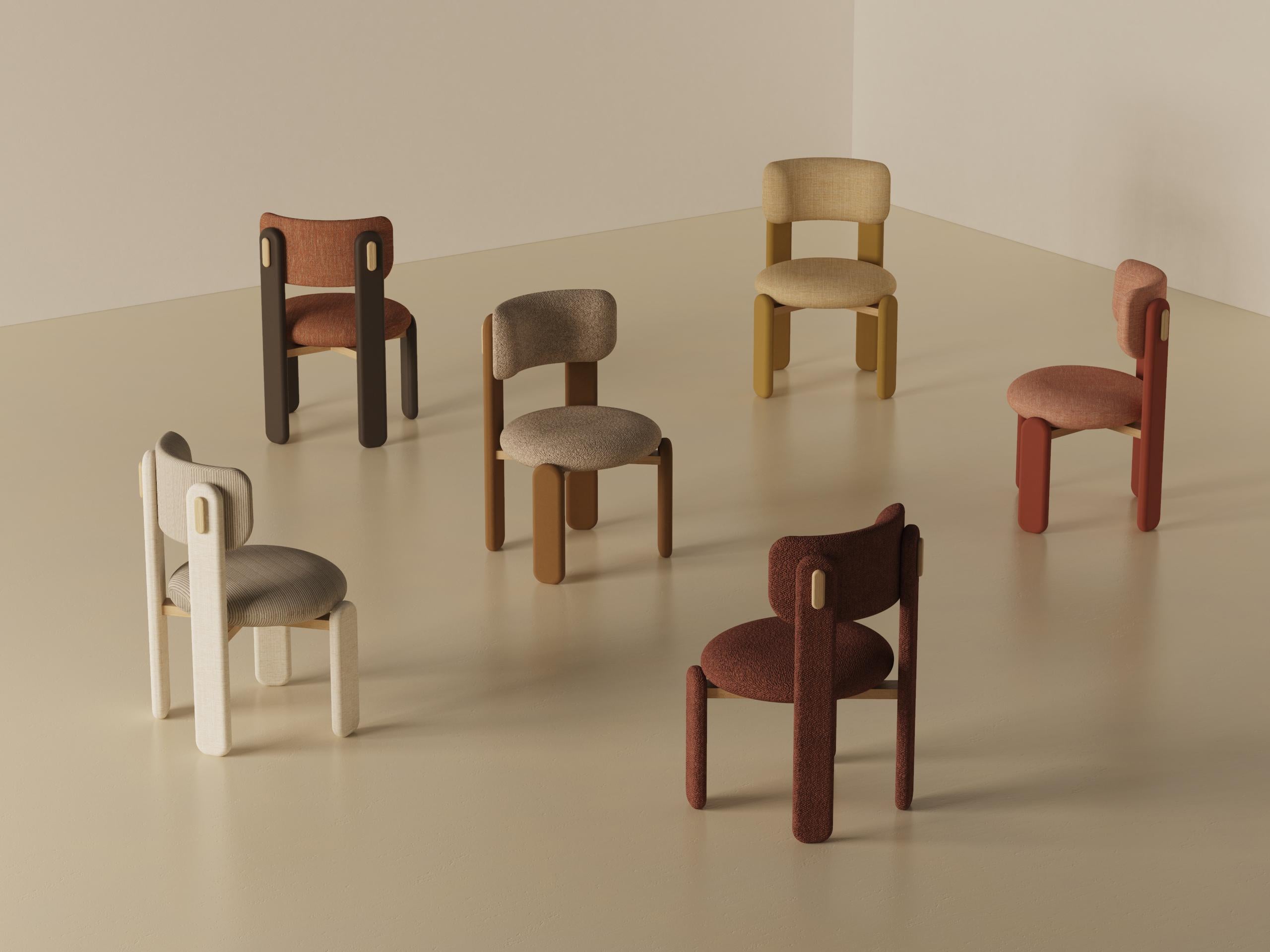 Mambo contemporaneo fatto a mano Idee illimitate Choux vienna beige Sedia in vendita 8