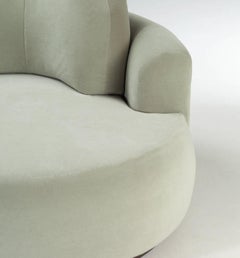 Handmade Contemporary Mambo Unlimited Ideas Naked Round Soft Dove Upholstery
