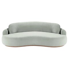 Handmade Contemporary Mambo Unlimited Ideas Naked Round Soft Dove Upholstery