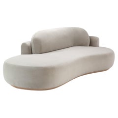 Sofa Mambo Unlimited Ideas fait à la main, simple tissu d'ameublement souple contemporain