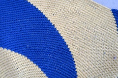 Handmade contemporary ORA French braided rug - 1C835