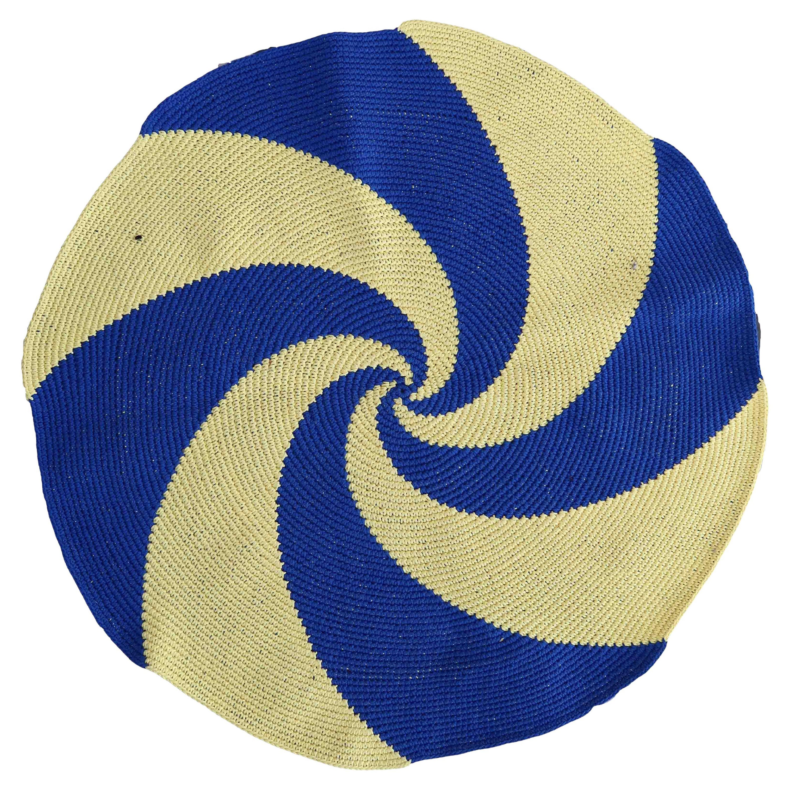 Tapis tressé contemporain AM Contemporary - 1C835 en vente