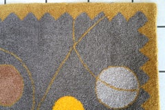 Handmade contemporary ORA French hooked rug 2000s - 1C834