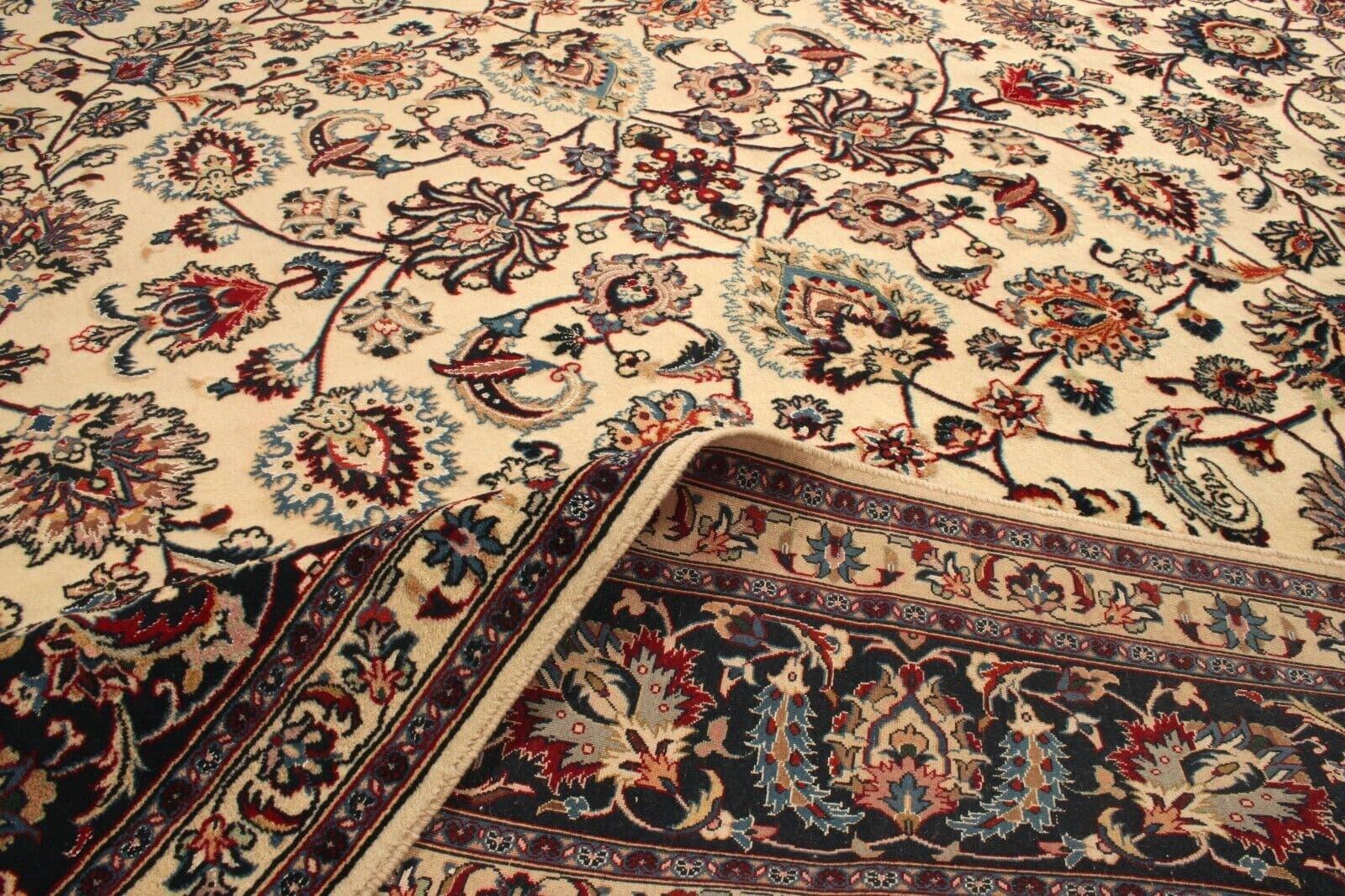 Handmade Contemporary Persian Style Tabriz Rug 10' x 12.7', 2000s - 1T04 For Sale 7