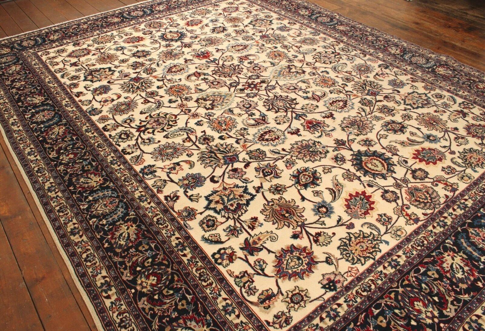 Handmade Contemporary Persian Style Tabriz Rug 10' x 12.7', 2000s - 1T04 For Sale 3