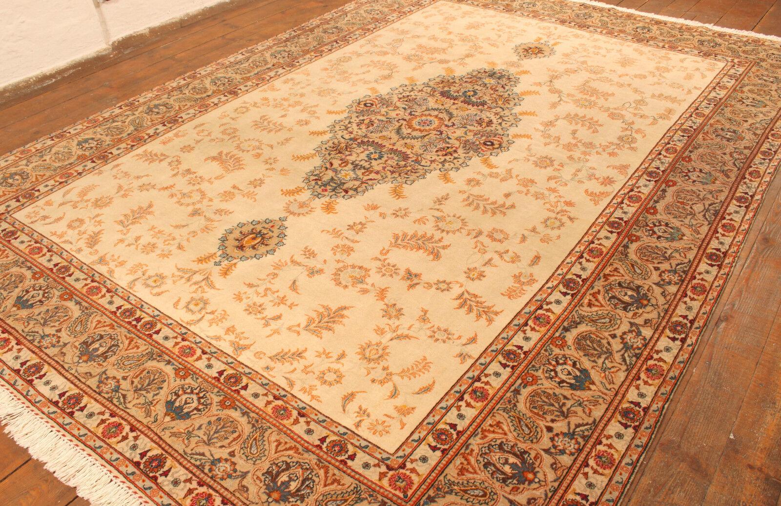Handmade Contemporary Persian Style Tabriz Rug 8.9' x 12.8', 2000s - 1T05 In Good Condition For Sale In Bordeaux, FR