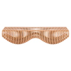 Handmade Contemporary Plywood 'Infinity Bench'