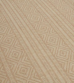 Handmade Contemporary Wool Flatweave Rug, Hand-Knotted, India, 84x60"
