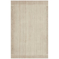 Tapis contemporain en laine tissée à la main