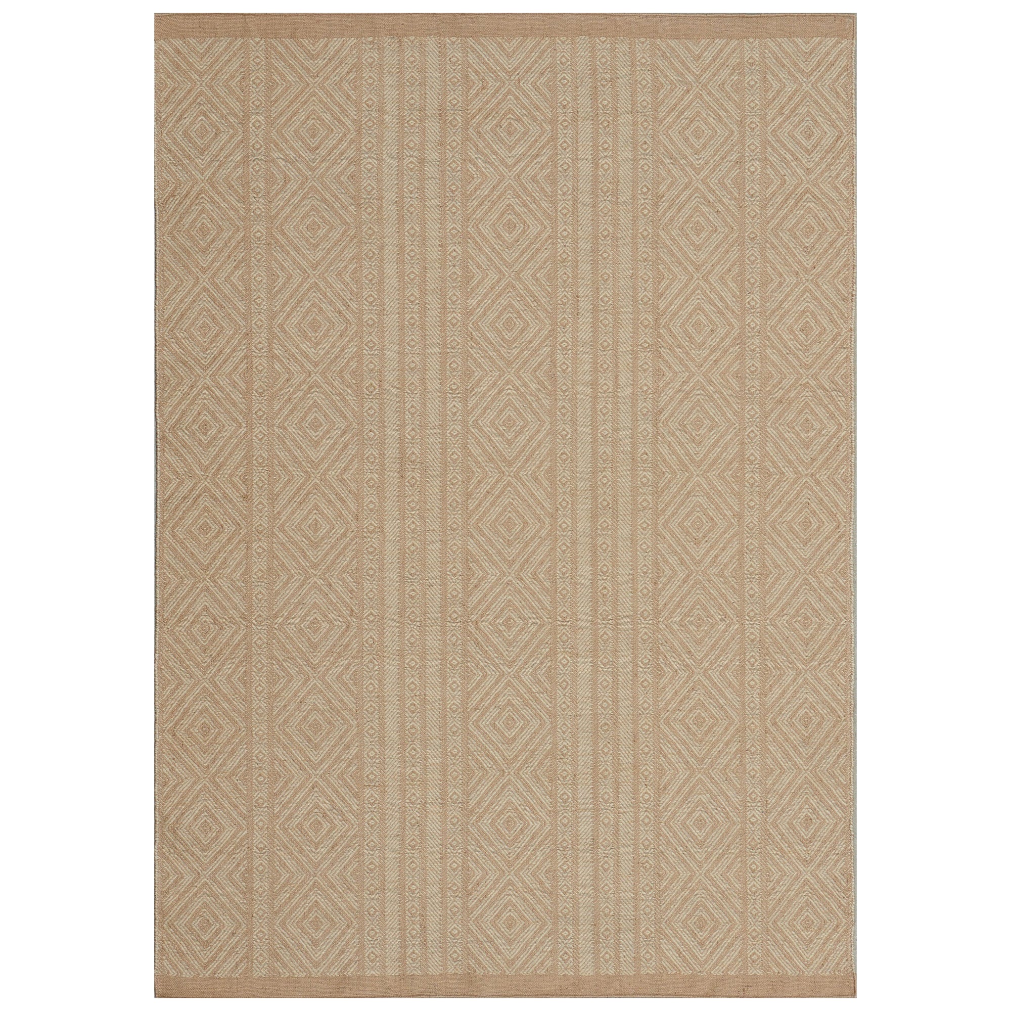 Handgefertigter Contemporary Wool Flatweave-Teppich