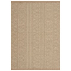Tapis contemporain en laine tissée à la main