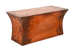 Handmade Copper Storage Bench, Stephanie Odegard