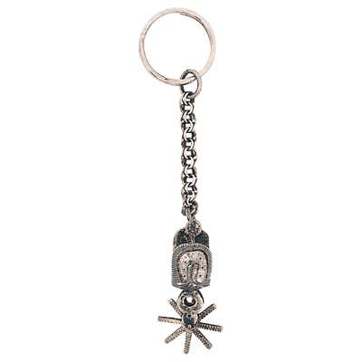 Engravable Sterling Silver Keychain For Sale at 1stDibs | engravable ...