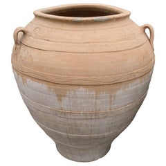 Handmade Crete Oil Jar, circa 1900
