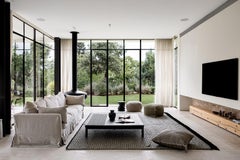 Handmade Crochet 200x300 cm Thick Rug in Sand & Black Colors